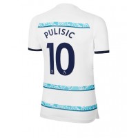 Chelsea Christian Pulisic #10 Udebanetrøje Dame 2022-23 Kortærmet